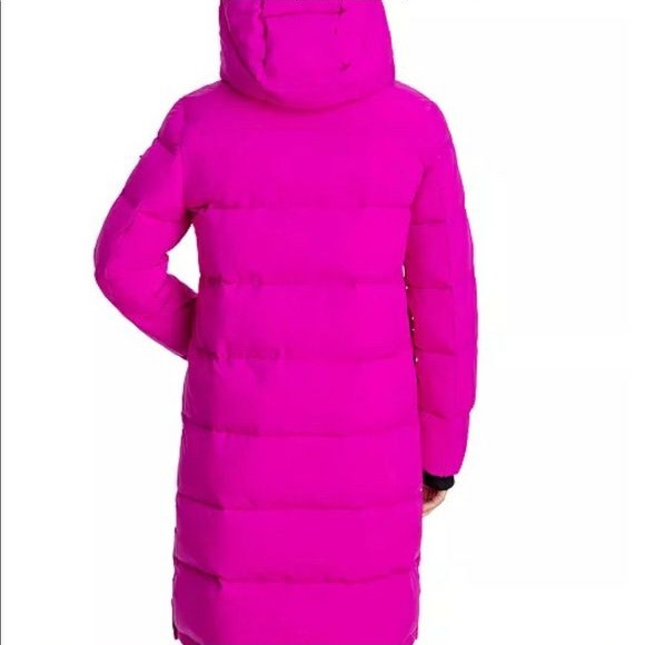 Gorgeous BCBGeneration Hooded Puffer Coat in Hot Pink xs extra small new - Picture 13 of 15